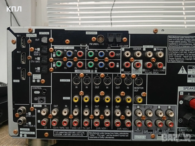 7.1 канален ресивър PIONEER VSX-1016v, снимка 12 - Ресийвъри, усилватели, смесителни пултове - 53496904