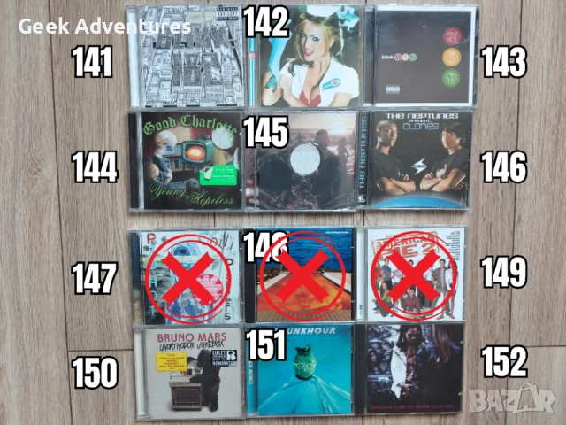 Rock/Punk Metal Music Albums CDs Оригинални Рок Пънк Музикални Дискове, снимка 9 - CD дискове - 46680866
