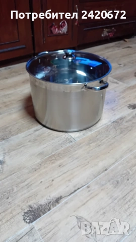професионална казан-тенджера от неръждавейка, снимка 4 - Обзавеждане на кухня - 53948848