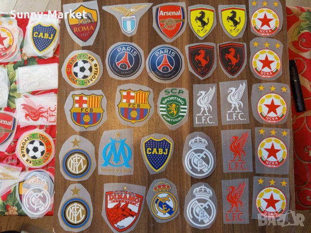 ЩАМПИ  ЗА ДРЕХИ- С ЮТИЯ - известни марки и футболни отбори , снимка 7 - Копирни услуги - 53682105