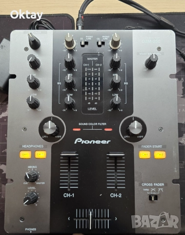 Pioneer DJM-250-K - двуканални цифрови миксери