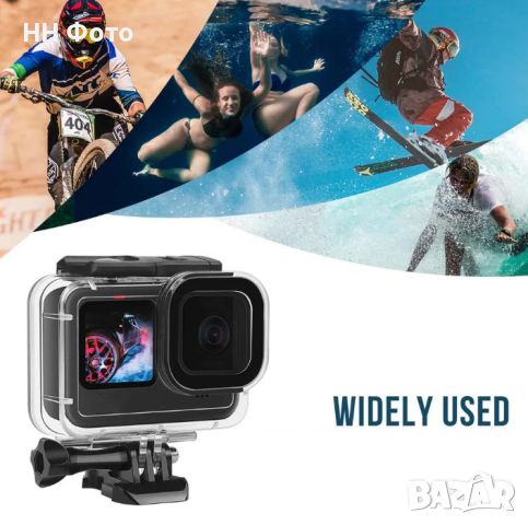 Водоустойчив защитен калъф за GoPro Hero 9 , 10 , 11 , 12, снимка 5 - Чанти, стативи, аксесоари - 46302378