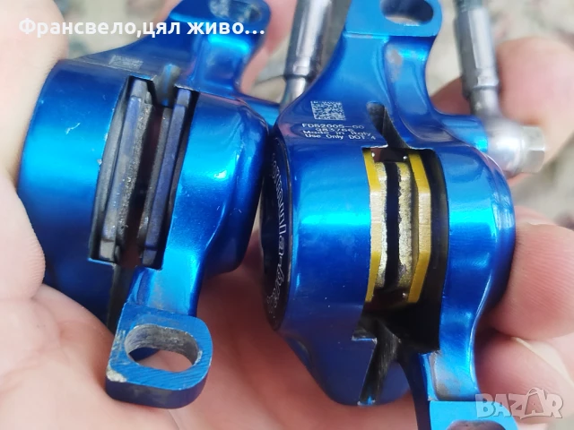 Хидравлични спирачки за велосипед колело formula с дискове , снимка 4 - Части за велосипеди - 50653452