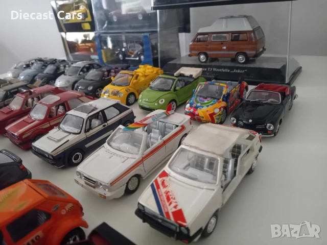 VW Jetta, Golf, Polo, New Beetle, Corrado, Caravelle 1:43, снимка 5 - Колекции - 51740653
