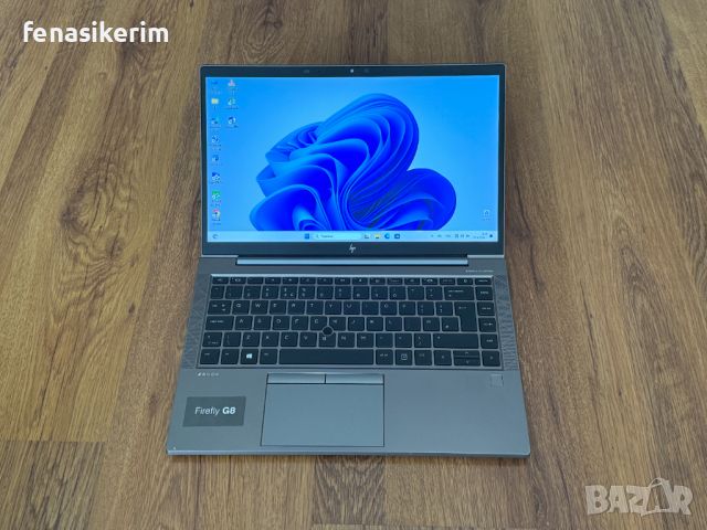 14' IPS i7-1165G7 HP Zbook FireFly G8 16GB DDR4/512GB NVMe/Подсветкa/Nvidia T500 4GB/B&O/Гаранция, снимка 2 - Лаптопи за работа - 45314964