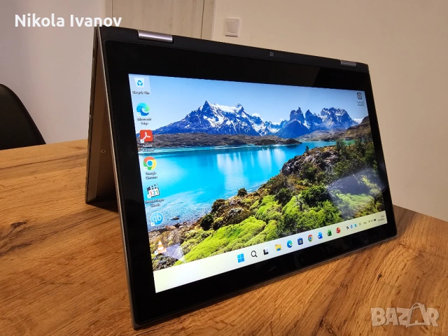 Лаптоп Dell Inspiron 13 инча |Touchscreen 2 in 1 |Intel i3 6100U 2x2.30 Ghz|8GB RAM|240GB SSD|Win 11, снимка 6 - Лаптопи за дома - 53904486