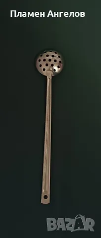 перфорирана лъжица-черпаче, снимка 2 - Прибори за хранене, готвене и сервиране - 49488050