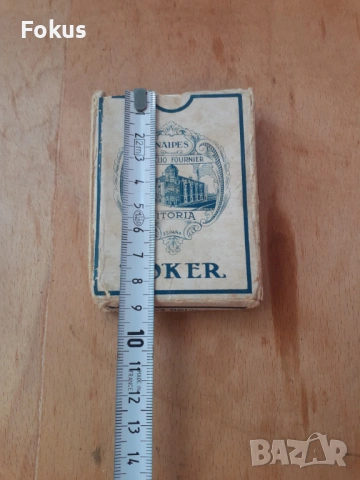 Стари колекционерски карти за игра Poker - N18, снимка 7 - Антикварни и старинни предмети - 53275359