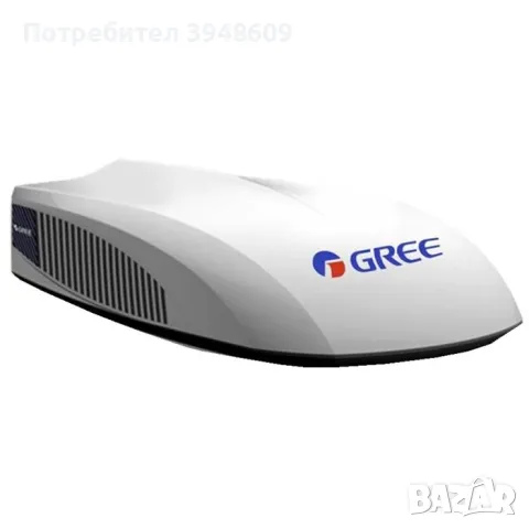 Климатик за каравана / кемпер Gree Shark GRH120DA с Wi-Fi, 12000BTU, снимка 1 - Климатици - 47110448