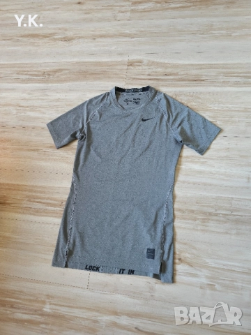 Оригинална мъжка тениска Nike Pro Dri-Fit Compression, снимка 2 - Тениски - 51793566