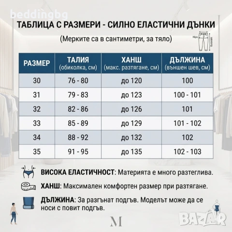 Силно еластични пролетни дънки - Тъмносин деним, снимка 5 - Дънки - 53936304
