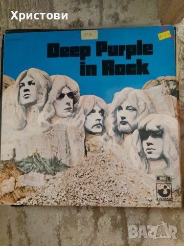 Грамофонна плоча Deep Purple - in rock , снимка 1 - Грамофонни плочи - 46856640