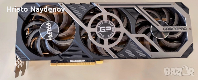 Видеокарта Palit GeForce RTX™ 3080 GamingPro 12GB LHR, снимка 2 - Видеокарти - 52318244