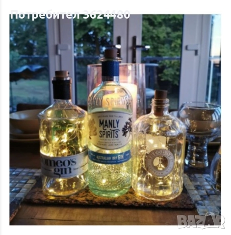 Светеща коркова тапа с Лед светлини 