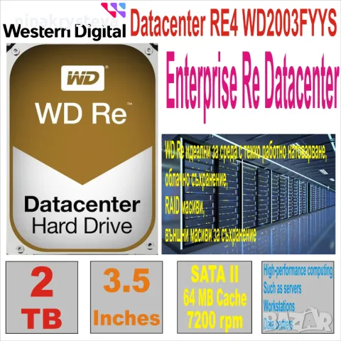 ВТОРА УПОТРЕБА HDD 3.5` 2 TB ТЕСТВАНИ И ПРОВЕРЕНИ С ГАРАНЦИЯ, снимка 4 - Твърди дискове - 46904755