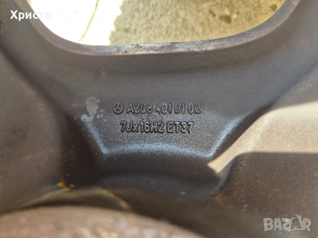 Оригинални Джанти Мерцедес 16 ЦЛК Е Ц класа, снимка 7 - Гуми и джанти - 51609647