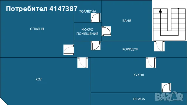 Продава се 3-стаен апартамент в г.Трявна, снимка 5 - Aпартаменти - 47466501