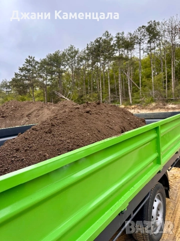 Доставка на пресята и не пресята черна пръст, чернозем/ фрезоване, оране, мулчиране, снимка 6 - Други - 51928303