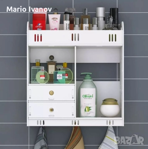 Органайзер за баня - Съхранение на тоалетни принадлежности, снимка 3 - Други стоки за дома - 52855271