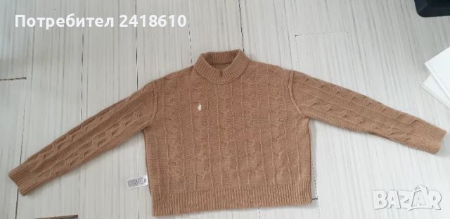 POLO Ralph Lauren Cable Wool / Cashmere Knit Womens Size S НОВО! ОРИГИНАЛ! Дамски Поло Пуловер !, снимка 12 - Блузи с дълъг ръкав и пуловери - 48884962