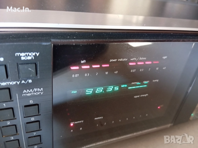 LUXMAN digital synthesized AM/FM Stereo Receiver RX-101, снимка 9 - Ресийвъри, усилватели, смесителни пултове - 51655392