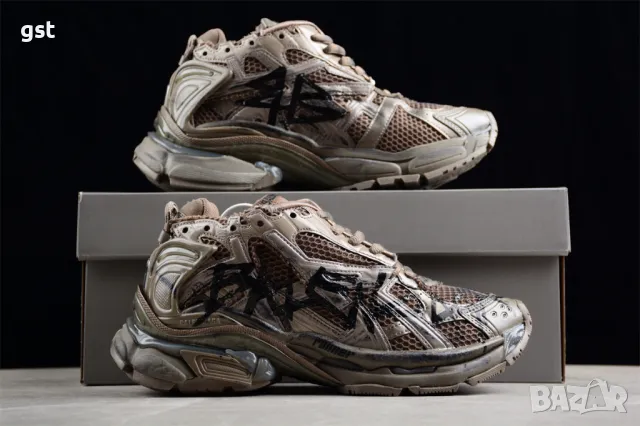 Rare Balenciaga Runner Kith Graffiti Paris Маратонки Унисекс мъжки дамски , снимка 1