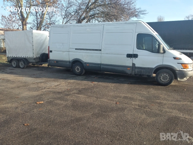 Продавам композиция Ивеко с ремарке