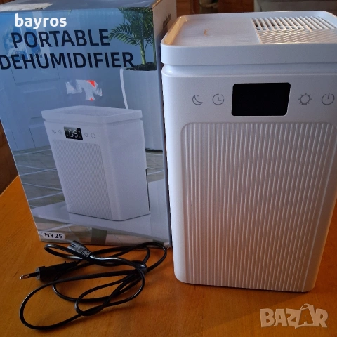 Преносим електрически влагоабсорбатор, влагоуловител, влагоизсушител - 2200 мл ., снимка 2 - Влагоабсорбатори и влагоуловители - 53029702