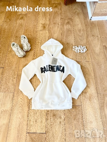 Balenciaga!Страхотно топло ежедневно худи Balenciaga.С М Л размер, снимка 5 - Суичъри - 52150538