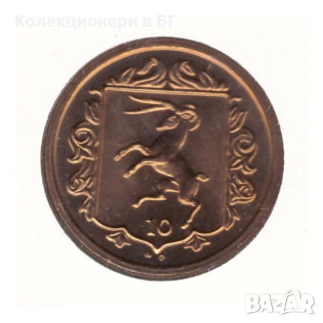 НУМИЗМАТИЧЕН ПЛИК С МОНЕТА (NUMISBRIEF)  - ОСТРОВ МАН, снимка 3 - Нумизматика и бонистика - 52419186