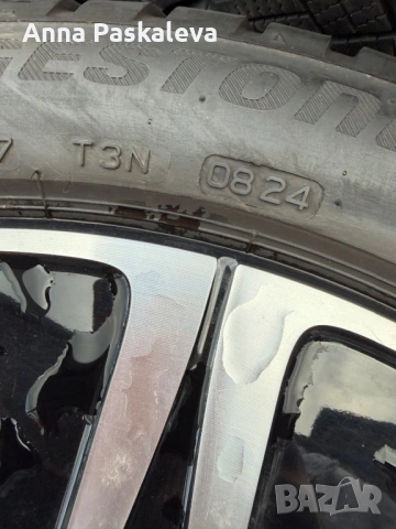 Комплект от 4 зимни гуми Bridgestone Blizzak LM001 -  225х45 R18, снимка 2 - Гуми и джанти - 53407111