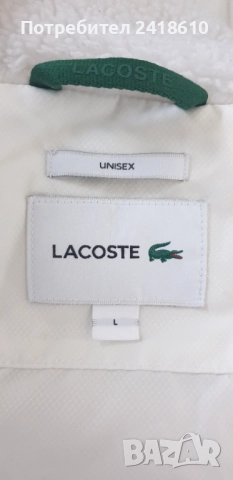 Lacoste Pile Fleece Sherpa Unisex Size L  НОВО! ОРИГИНАЛ! Унисекс Яке Горнище!, снимка 6 - Якета - 52920652