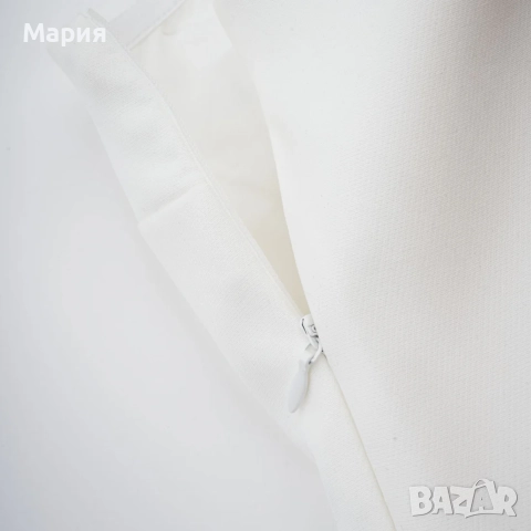 Бяла рокля Miss Rosier, снимка 6 - Рокли - 51861717