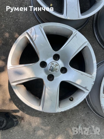 Оригинални джанти за Пежо 16ки, снимка 2 - Гуми и джанти - 50558857