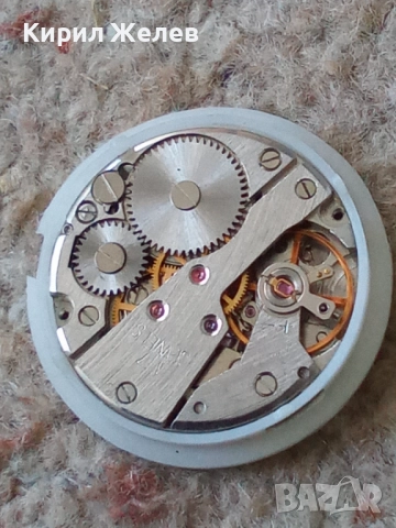 Механизъм с циферблат от стар ръчен часовник 52136, снимка 7 - Мъжки - 52254006