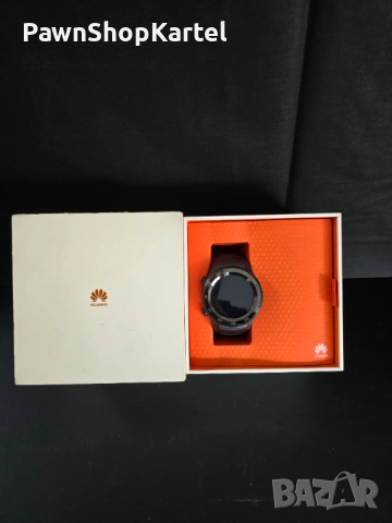 Продавам Часовник Smartwatch Huawei Watch W2,LTE,Carbon Blaco Sport Strap 