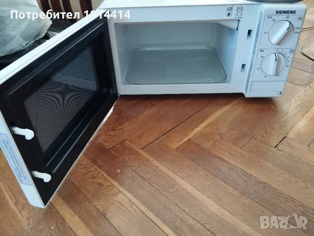 Микровълнова печка нова  SIEMENS неупотребявана, снимка 5 - Микровълнови - 49754153