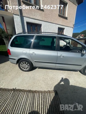 VW Sharan 1,9TDI АВТОМАТ, снимка 5 - Автомобили и джипове - 47649945