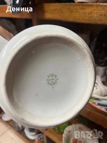 Изида от 1966 с най-рядко срещаната кана  Страхотен ретро модел и рядка декорация Размер-23/16 см , снимка 8 - Други - 52844168