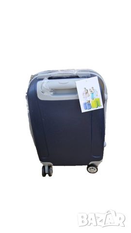 Куфар за ръчен багаж SUPER LIGHT 55x36x22: "360 градуса колела , тежи 1.5кг.Твърдо покритие"", снимка 1 - Куфари - 45747107