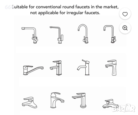 Приставка за кран с 4 функции за пръскане, въртящ се на 720°, снимка 14 - Други стоки за дома - 52940690