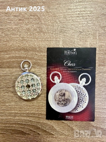 Механичен джобен часовник The Heritage Collection „Chess“, снимка 5 - Джобни - 53326163