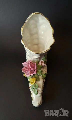 Декоративни вази тип "рог на изобилието" - Sandizell, Dresden, снимка 6 - Вази - 53720671