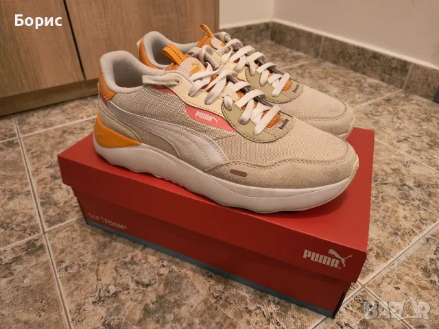 Дамски маратонки Puma Runtamed, снимка 1 - Маратонки - 48445809