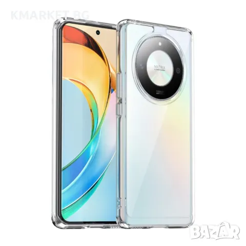 Honor Magic6 Lite 5G / X9b 5G Силиконов Калъф Transparent TPU и Протектор, снимка 10 - Калъфи, кейсове - 47760044