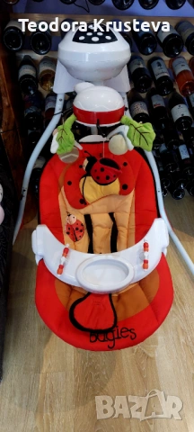 Електрическа люлка  Bugies, снимка 4 - Детски люлки - 54238214