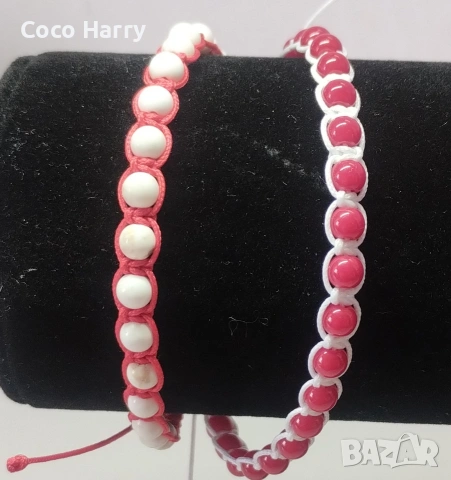 Мартеници с ахат,ръчно изработени, снимка 3 - Български сувенири - 53209429