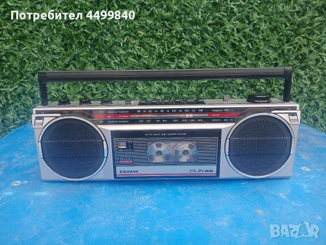 ПРОДАВАМ МНОГО РЯДЪК МОДЕЛ КАСЕТОФОН ( SIEMENS CLUB-812 ) 