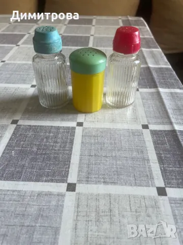 Солница /солници, солничка/ стъклена, солница алпака