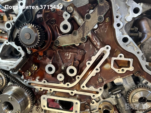 Nissan 350z гарнитура маслени магистрали капаци, снимка 2 - Части - 52392978